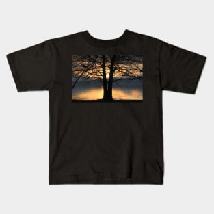 Sunset Wall Art Kids T-Shirt